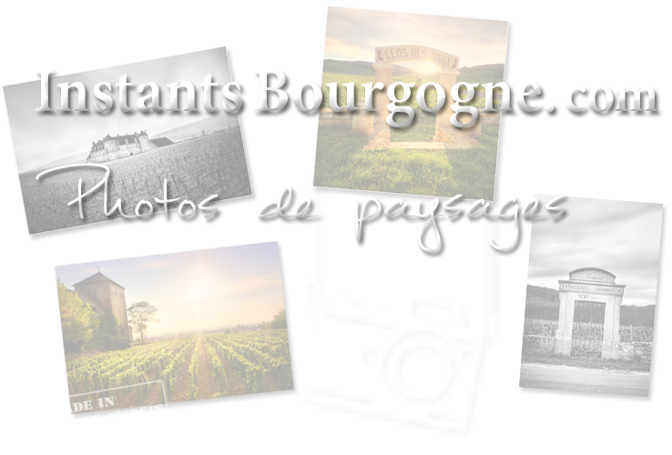 Instants Bourgogne .com : Photos de paysages de Bourgogne, Route des Grands Crus, Vignobles... noir et blanc et couleur, vente de tirages originaux